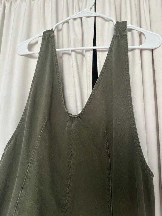 We The Free Olive Green Utility Overalls - Picture 9 of 10